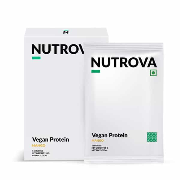 Nutrova Vegan Protein (Mango) - Travel Pack