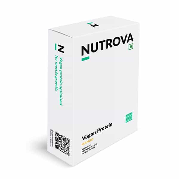 Nutrova Vegan Protein (Mango) - Travel Pack