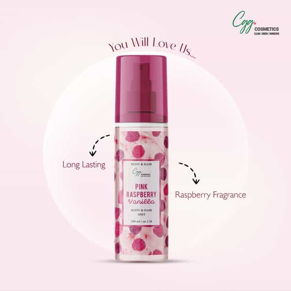 Cgg Cosmetics Pink Rasbeaary Vanilla Body & Hair Mist 100 Ml
