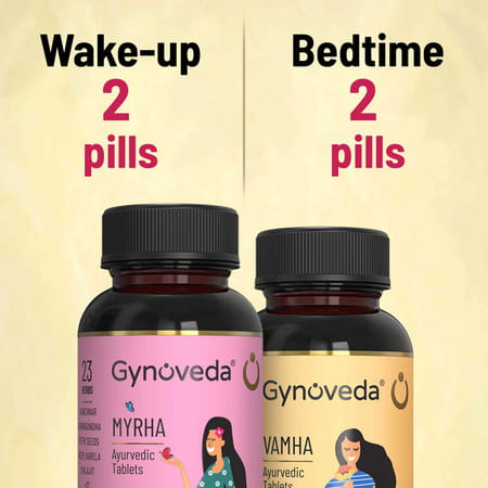 Gynoveda For Pcos Pcod Delayed Irregular Periods Unusual Weight Gain 1month Pack 2bottle*240 Tablets