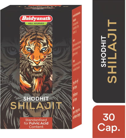 Baidyanath Asli Ayurved Shilajit 30 Capsules