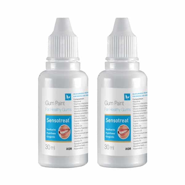 Sensotreat Gum Paint For Relief From Gum Pain Sensitivity & Irritation 30 Ml (Pack Of 2)
