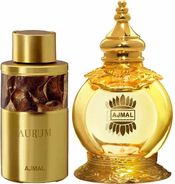 Ajmal Aurum Cp Attar 10Ml For Women And Mukhallat Al Wafa Cp Attar 12Ml For Unisex