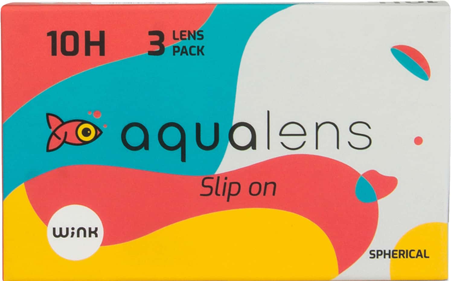 Aqualens 10 H Montly Disposable Contact Lens (3 Lens/Box) (-2.25)