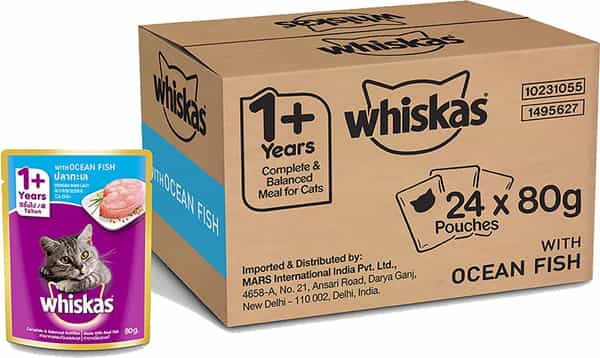 Whiskas Ocean Fish 80 Gm