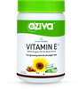 Oziva Plant Based Vitamin E 30 Capsules | Glowing Skin & Stronger Hair