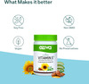 Oziva Plant Based Vitamin E 30 Capsules | Glowing Skin & Stronger Hair