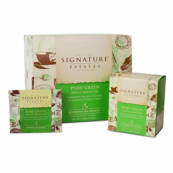 Signature Estates Pure Green Tea Bag 50 Sachets