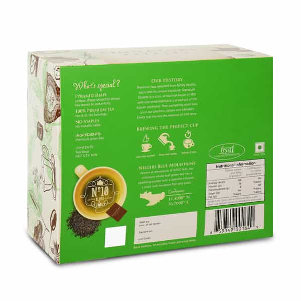 Signature Estates Pure Green Tea Bag 50 Sachets