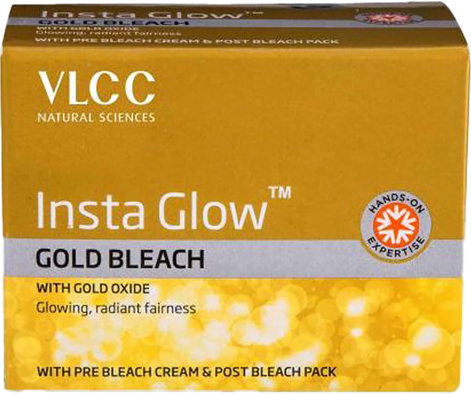 Vlcc Insta Glow Gold Bleach - 402 Gm