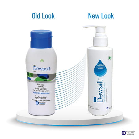 New Dewsoft Daily Moisturizing Lotion 200 Ml