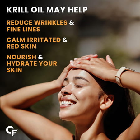 Carbamide Forte Antarctic Krill Oil| For Heart | Brain | Joint | Eye & Skin - 30 Softgel