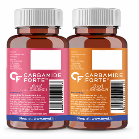 Carbamide Forte L Glutathione With Vitamin C & Amla Extract 1000mg Combi Pack Bottle Of 60 Tablets