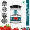Nectar Valley Strawberry Milkshake Powder No Refined Sugar Added | Makes 12 Glasses - 250G