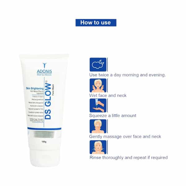Ds Glow Skin Brightening Face Wash 100Ml