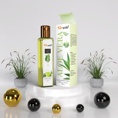 Pack Of 2 S&Alwood Essential Oil & Aloe Vera Carrier Oil - 100% Pure & Natural Oil