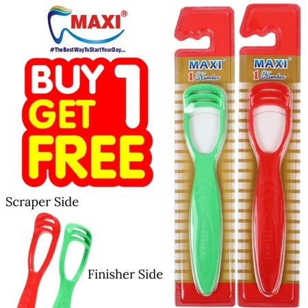 Maxi 1 Number Tongue Cleaner (Buy 1 Get 1 Free)