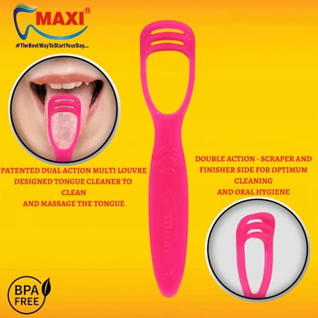 Maxi 1 Number Tongue Cleaner (buy 1 Get 1 Free)