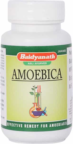 Baidyanath Nagpur Amoebica Bottle Of 100 With Free 10 Tablets