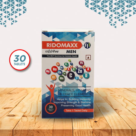 Ridomaxx Men - Minerals Vitamins & Trace Elements