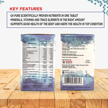Ridomaxx Men - Minerals Vitamins & Trace Elements