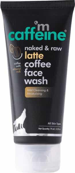 Mcaffeine Coffee & Milk Face Wash For 24Hr Moisturization - Soap Free Cleanser With Shea Butter