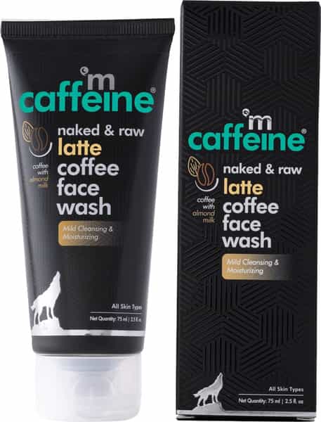Mcaffeine Coffee & Milk Face Wash For 24Hr Moisturization - Soap Free Cleanser With Shea Butter