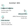 Mcaffeine Coffee & Milk Face Wash For 24Hr Moisturization - Soap Free Cleanser With Shea Butter