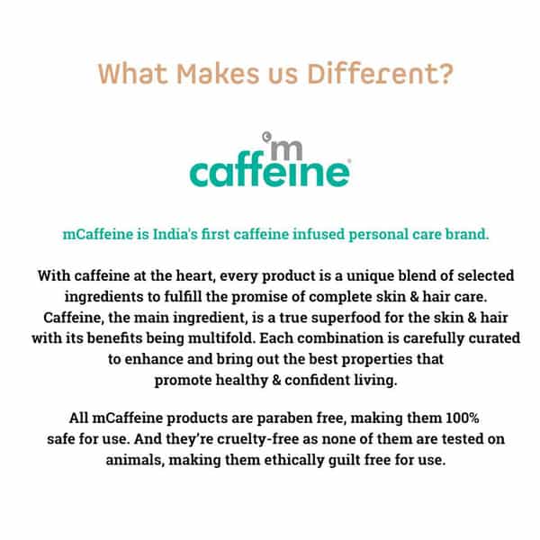 Mcaffeine Coffee & Milk Face Wash For 24Hr Moisturization - Soap Free Cleanser With Shea Butter
