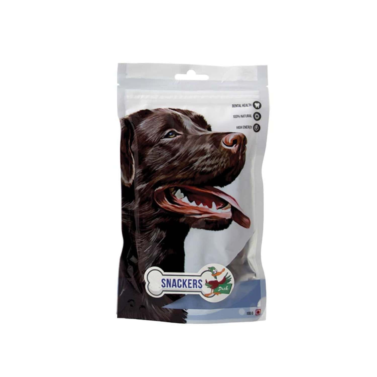 Snackers Dental Chewy Stick Duck Dog Treats | 100 G