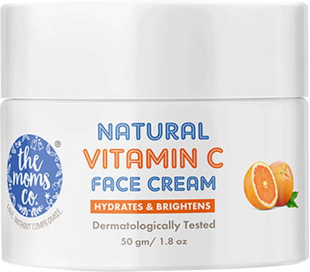 The Moms Co. Natural Vitamin C Face Cream With Mono Cartons 50 Gm