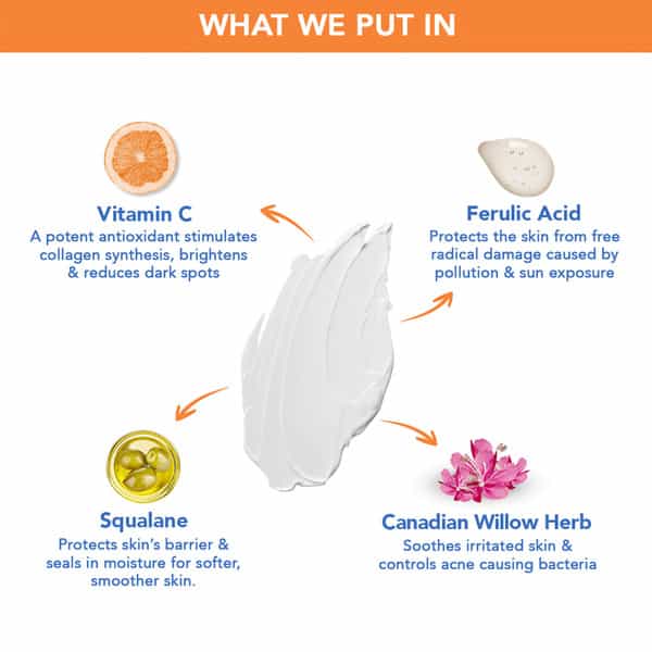 The Moms Co. Natural Vitamin C Face Cream With Mono Cartons 50 Gm