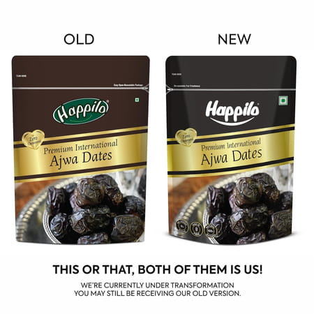 Happilo Premium International Ajwa Dates 500G Value Pack