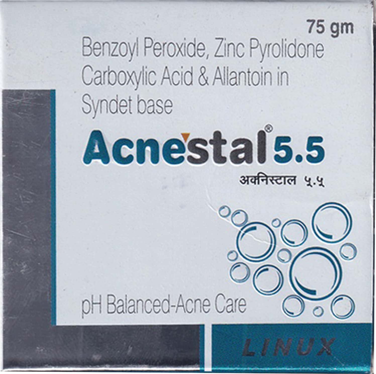 Acnestal 5.5 Syndet Bar 75gm