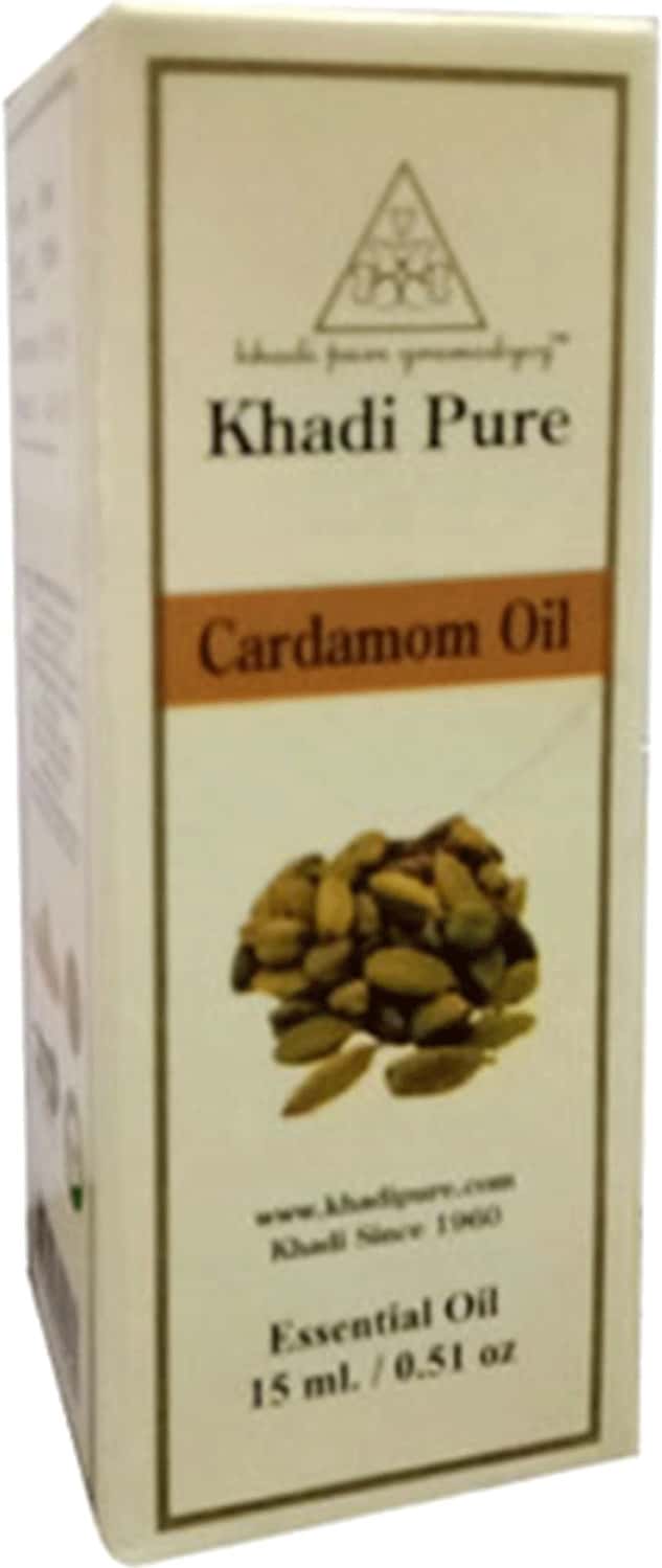 Khadi Pure Herbal Cardamom Essential Oil - 15ml