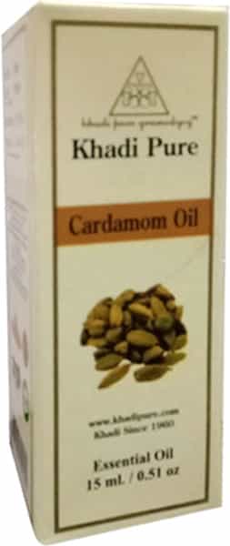 Khadi Pure Herbal Cardamom Essential Oil - 15Ml