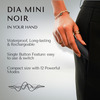 Libertee Dia Mini Bullet Rechargeable Massager Noir