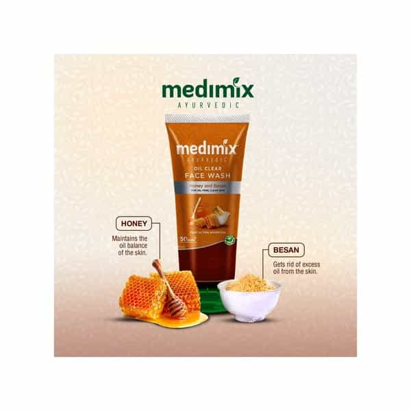 Medimix Ayurvedic Oil Clear Face Wash - 50Ml