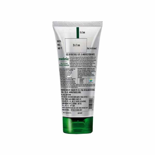 Medimix Ayurvedic Oil Clear Face Wash - 50Ml