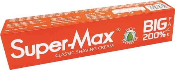 Supermax Classic Shaving Cream 125 Gms 2X Pack
