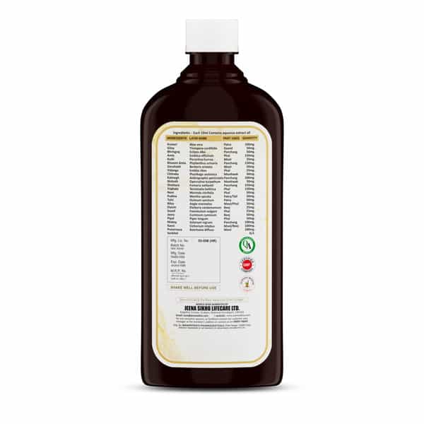 Jeena Sikho Telome +/Overall Wellness Syrup | Ayurvedic Detox For Good Health | 500Ml