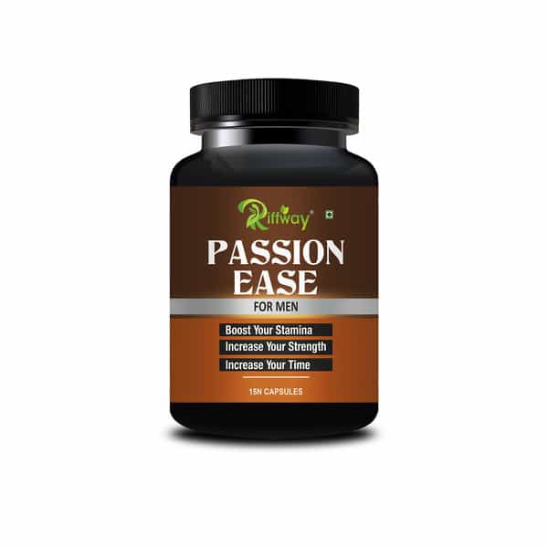 Passion Ease Herbal Capsules For Formulation Recover Muscles Energy & Power (15 Capsules)