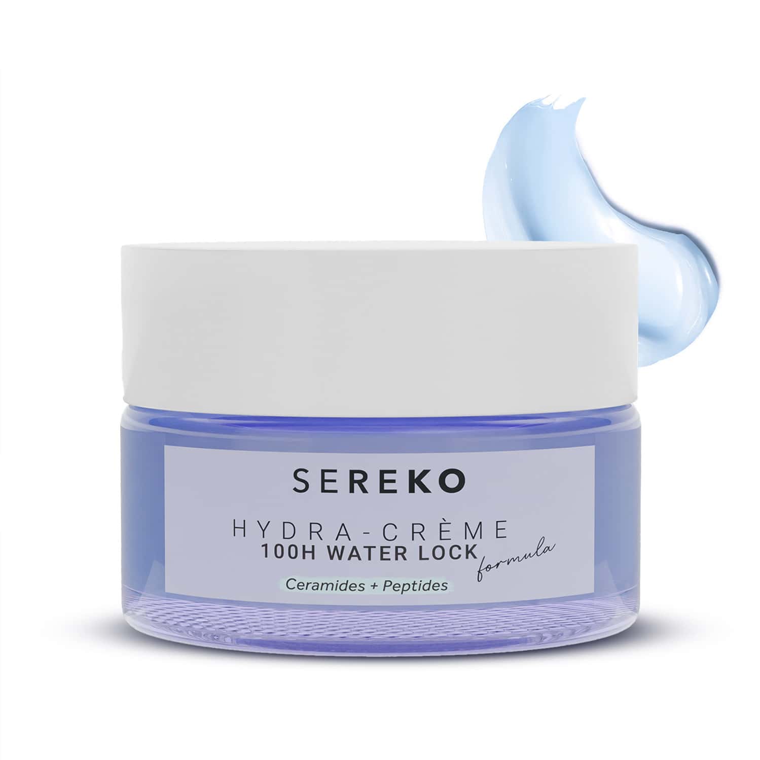 Sereko 100h Hydration Face Moisturiser Day Cream With Ceramides & Peptides 50 Ml