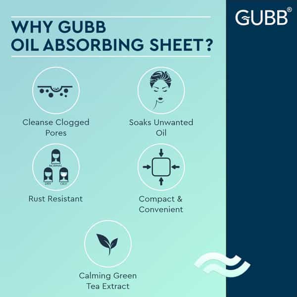 Gubb Oil Absorbing Sheet | 50 Sheets