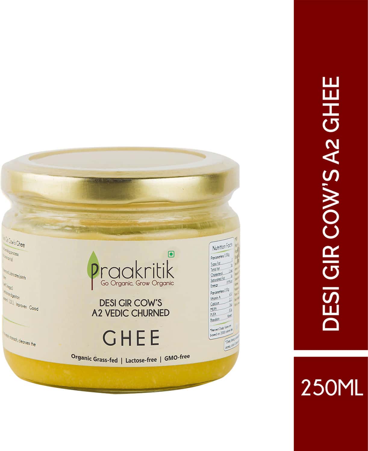 Buy JIVIKA DESI COW GHEE 250ML Online & Get Upto 60 OFF at PharmEasy