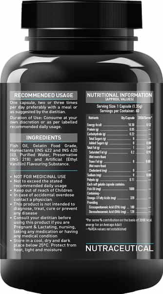 Muscleblaze Mb-Vite + Omega 3 Combo | 60 Tabs + 60 Caps | With Epa & Dha