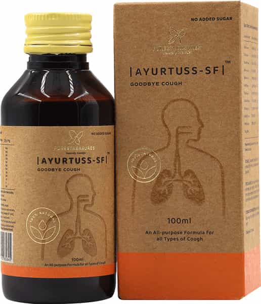Ayurtuss-Sf Syrup 100Ml
