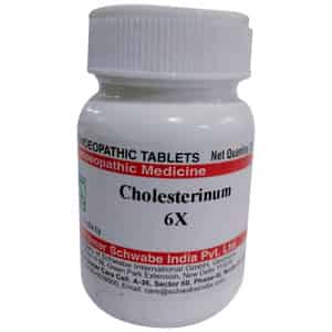 Dr. Willmar Schwabe India Cholesterinum Trituration Tablet 6x 20 No's
