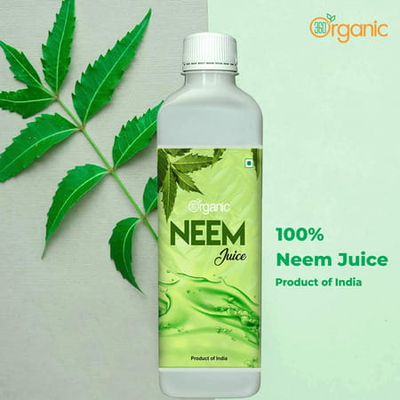 360 Degree Organic Neem Juice - 500 Ml (Pack 2)