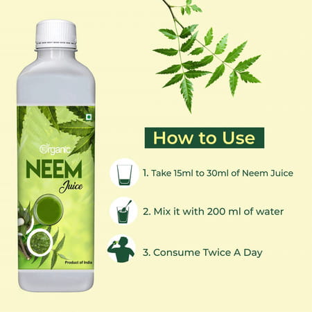 360 Degree Organic Neem Juice - 500 Ml (Pack 2)